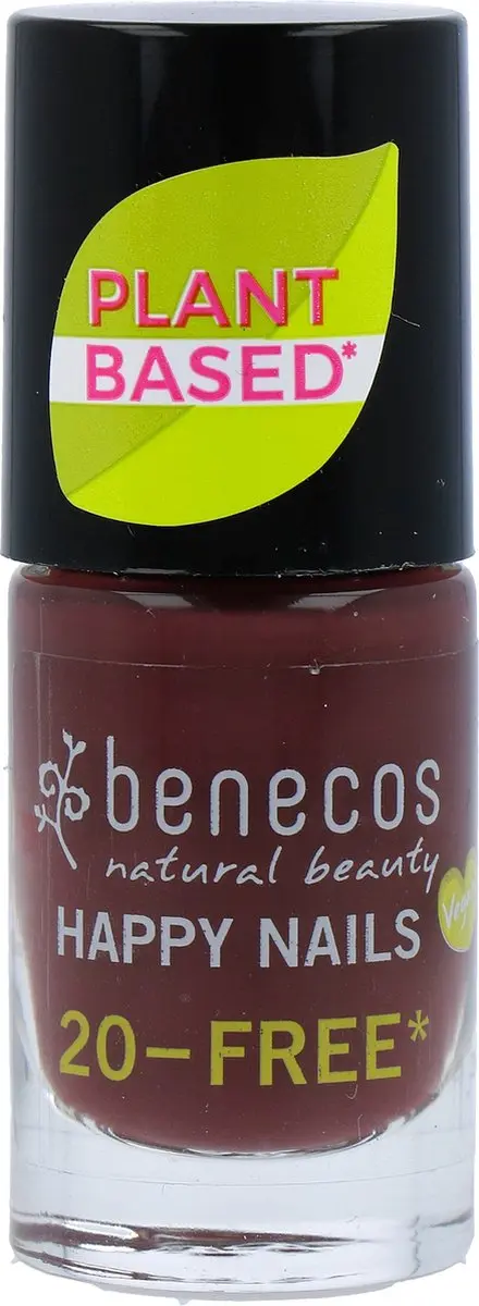 Benecos Vegan Nagellak Sweet Plum 5ml - Rood