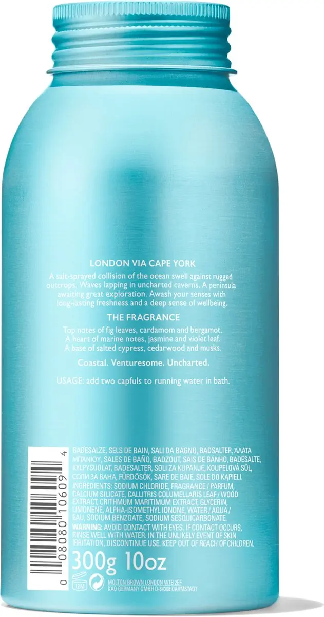 Molton Brown Coastal Cypress & Sea Fennel Badzout 300g