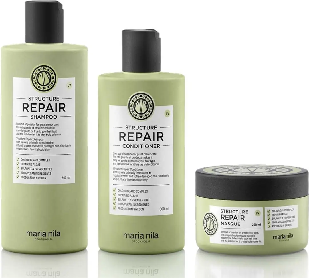 Maria Nila Structure Repair Beauty Bag - 900ml (3x)