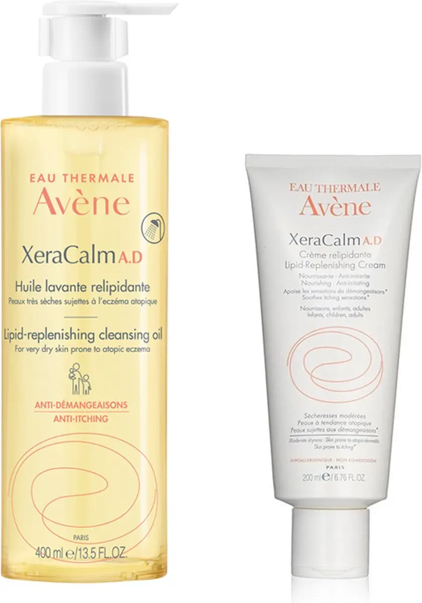 Avène XeraCalm A.D. Olie + Crème 600ml