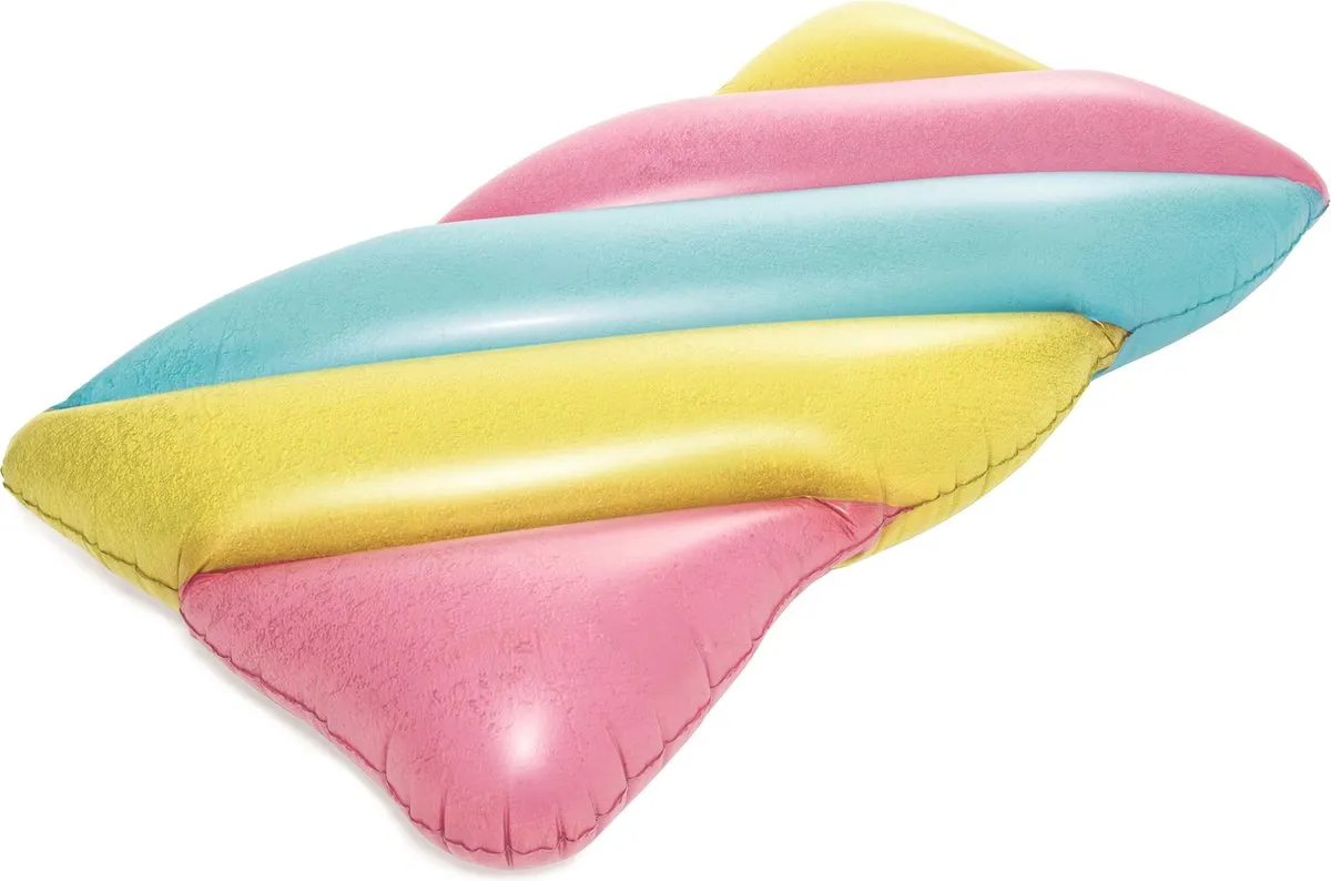 Bestway Opblaasbaar Snoepje Spekje Luchtbed 165x90cm - Multicolor - afbeelding 6 van 6