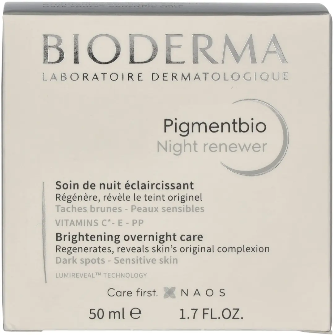 Bioderma Pigmentbio Night Renewer 50ml - Gezicht