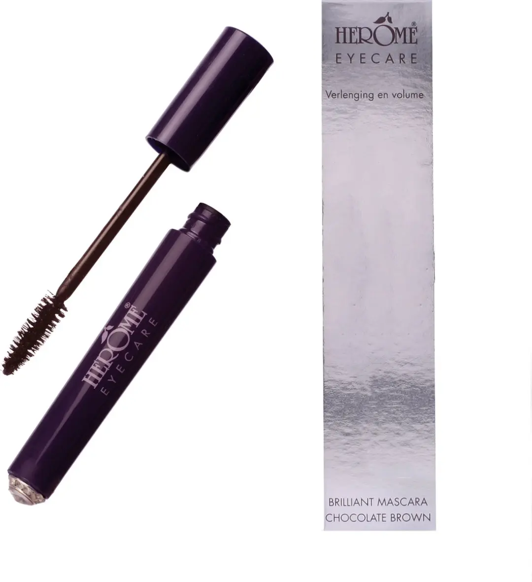 Herome Eye Care Mascara Chocolate Brown 6ml