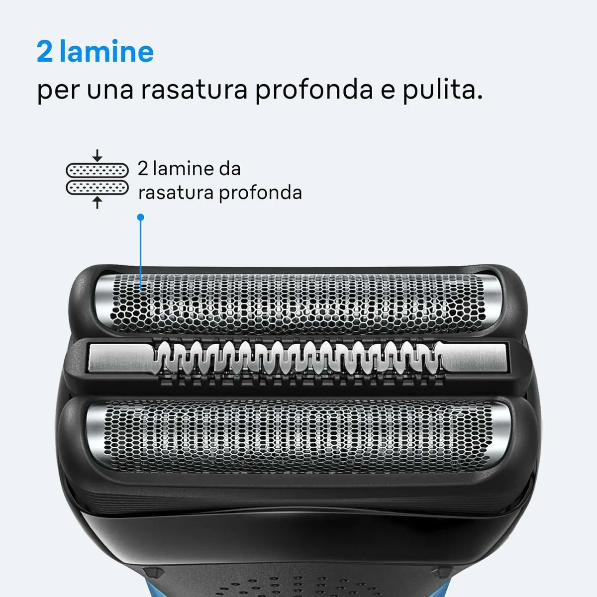 Braun Series 3 Elektrisch Scheerapparaat - 3 Mesjes - Blauw/Zwart - afbeelding 6 van 6