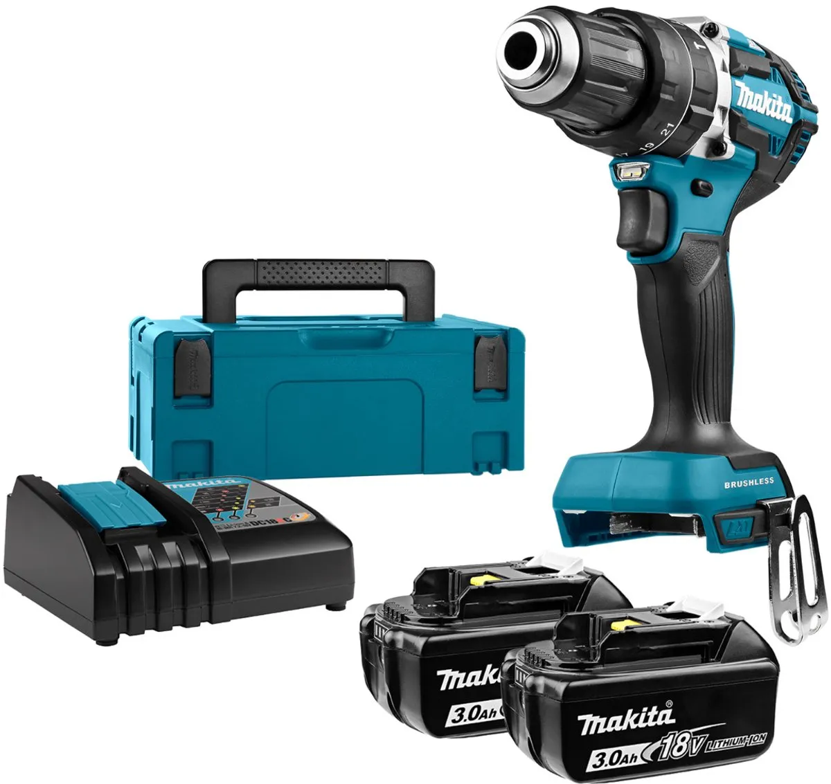 Makita DHP484RFJ Klop-/schroefboormachine 18V