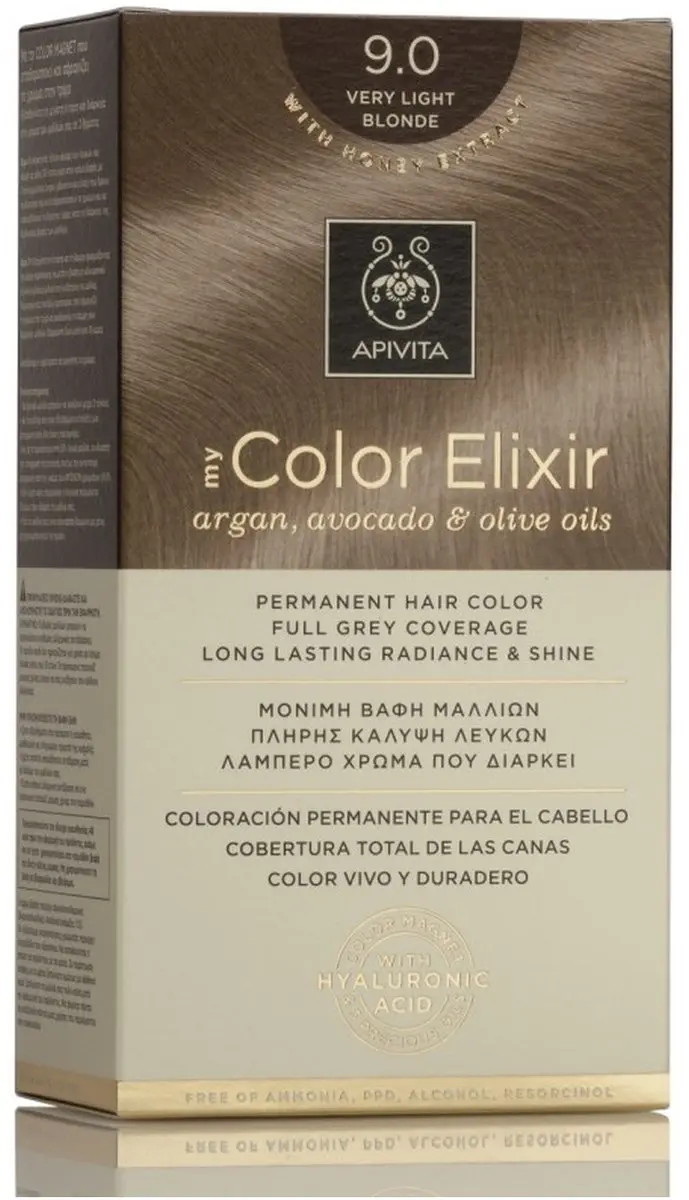 Apivita Mijn Kleurenelixer N9.0 Permanent Haarverf