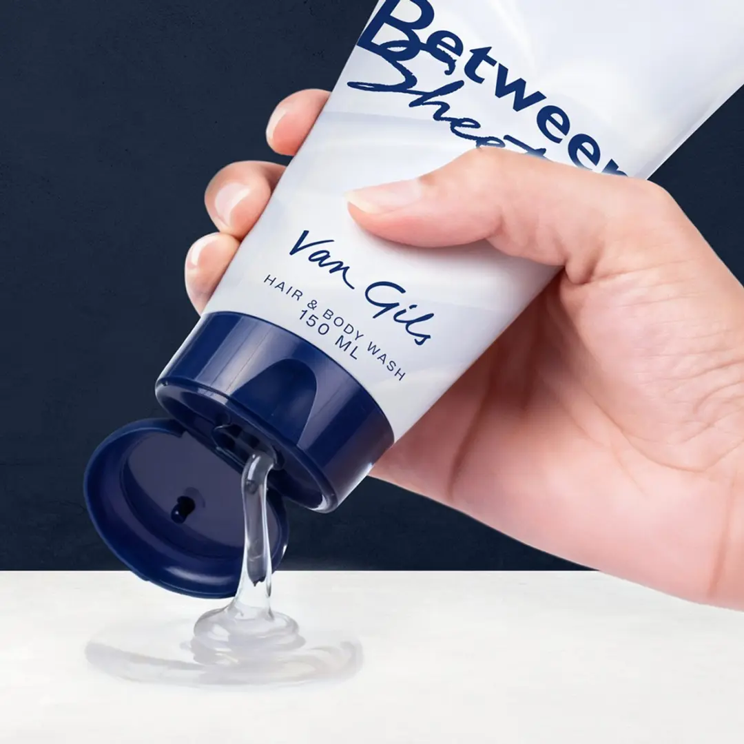 Van Gils Between Sheets Hair & Body Wash 150ml - Heren
