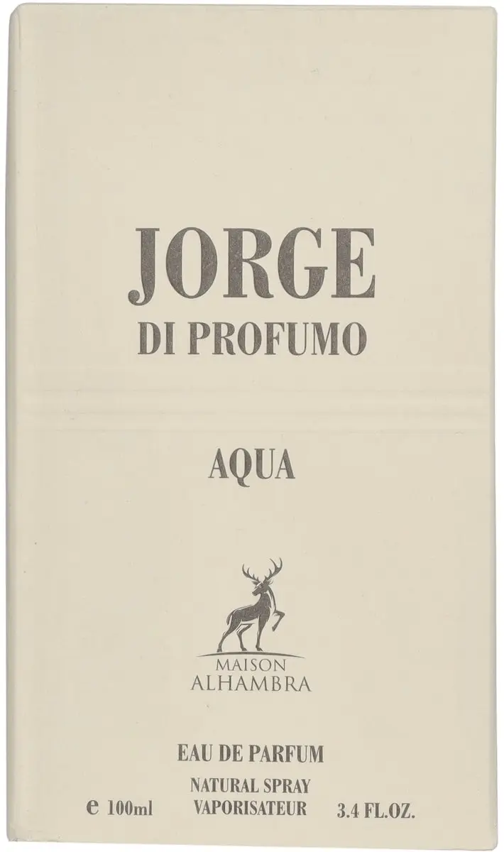 Maison Alhambra Jorge Di Aqua Eau de Parfum 100ml