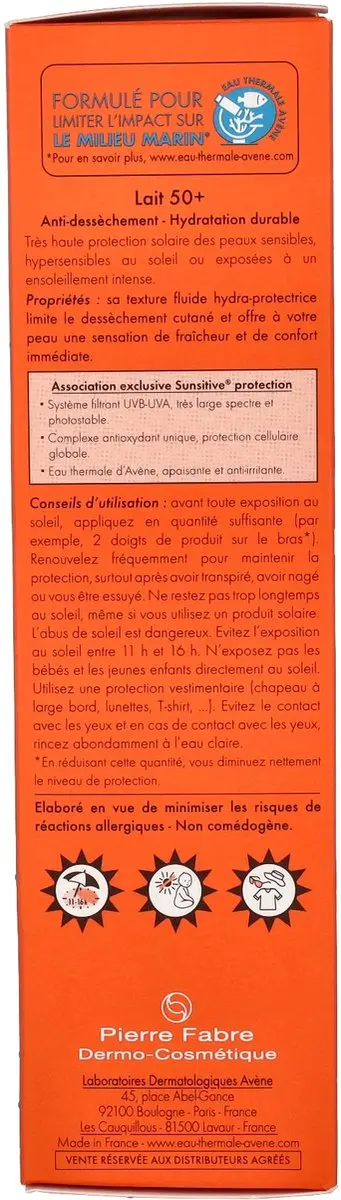 Avène Sun Care Lotion SPF50+ 100ml