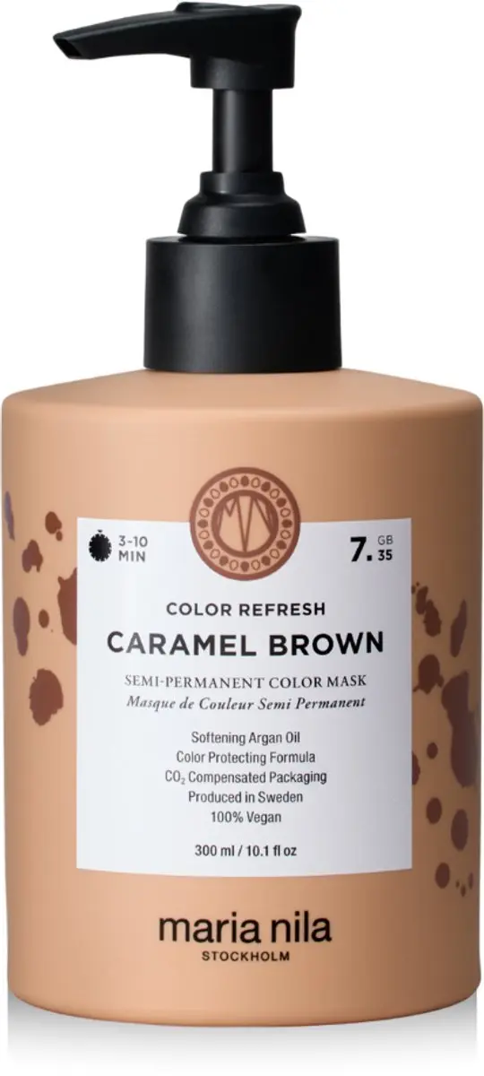 Maria Nila Color Refresh Caramel Brown 7.35 Kleurspoeling 300ml