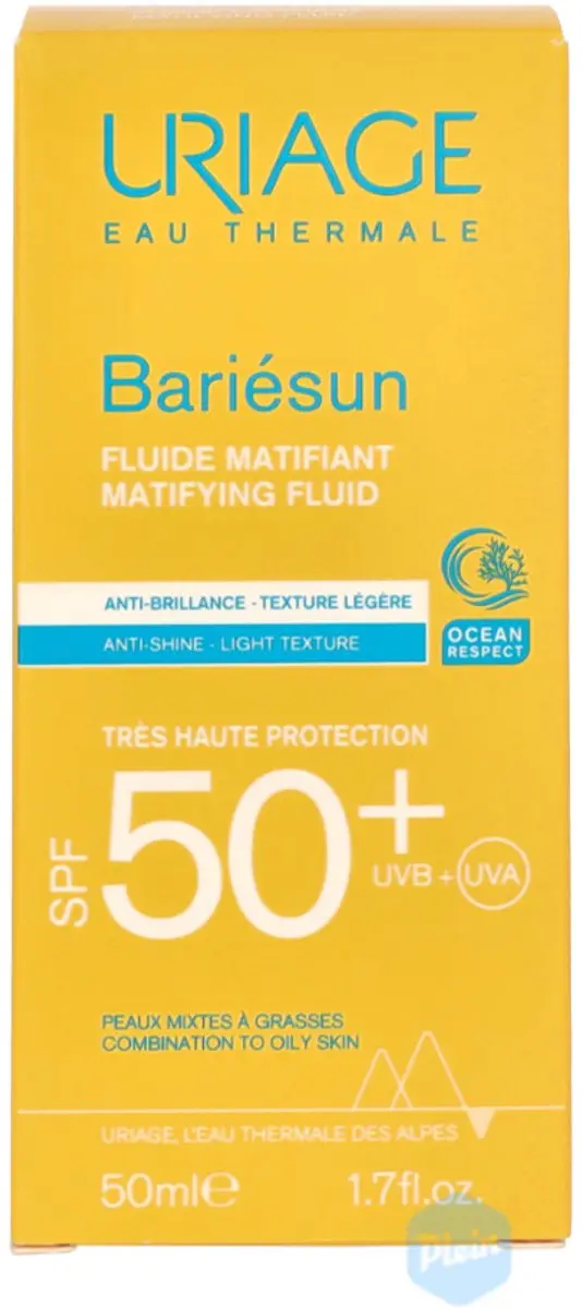 Uriage Bariésun Mat Zonnebrand Lotion SPF50+ 50ml - afbeelding 6 van 6