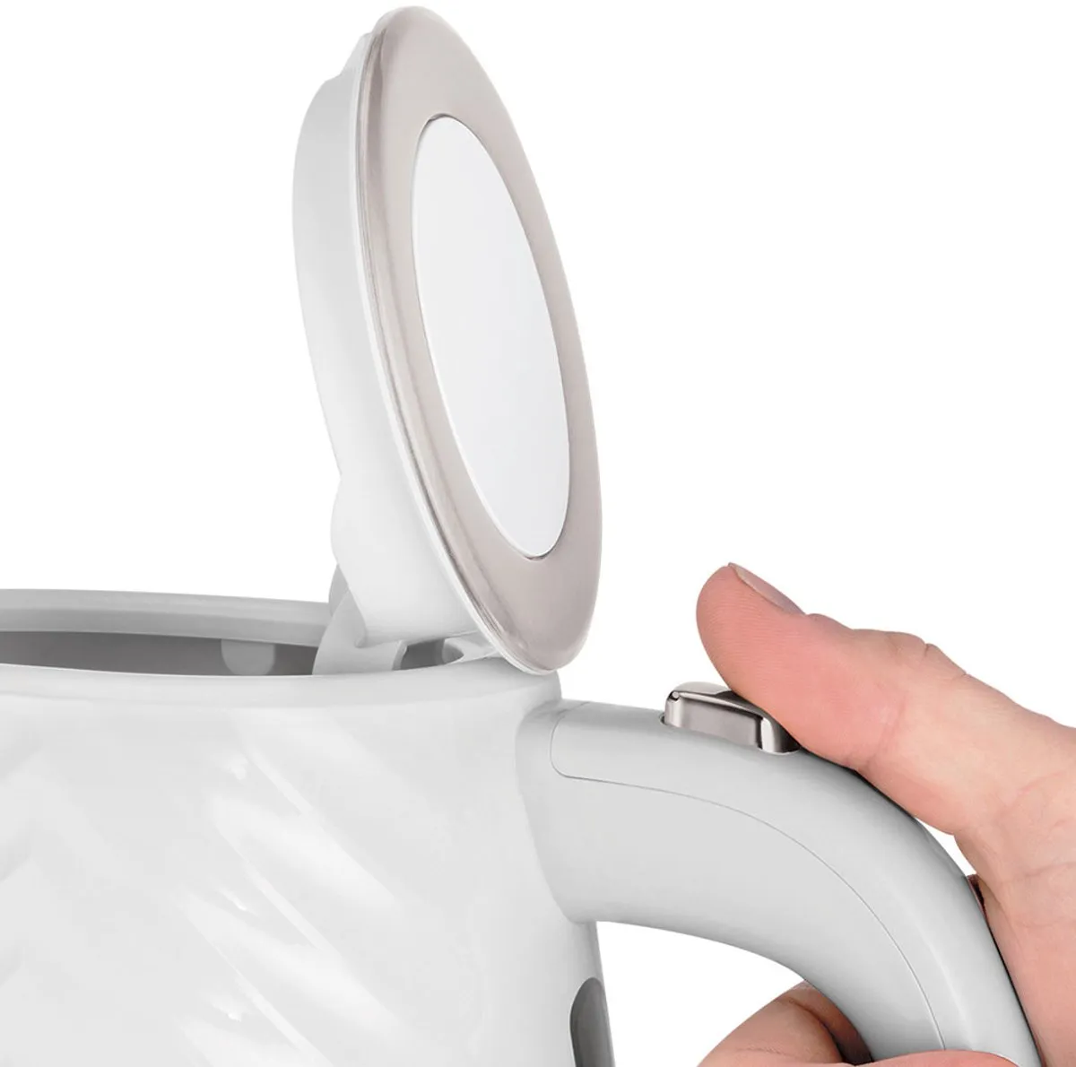 Russell Hobbs Groove Waterkoker Wit - 26381-70