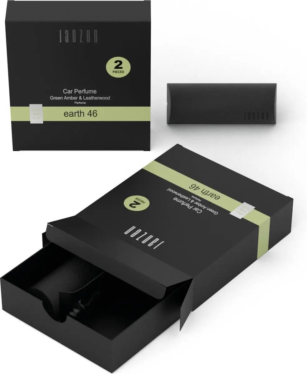 Janzen Car Perfume Earth 46 - 2 Stuks