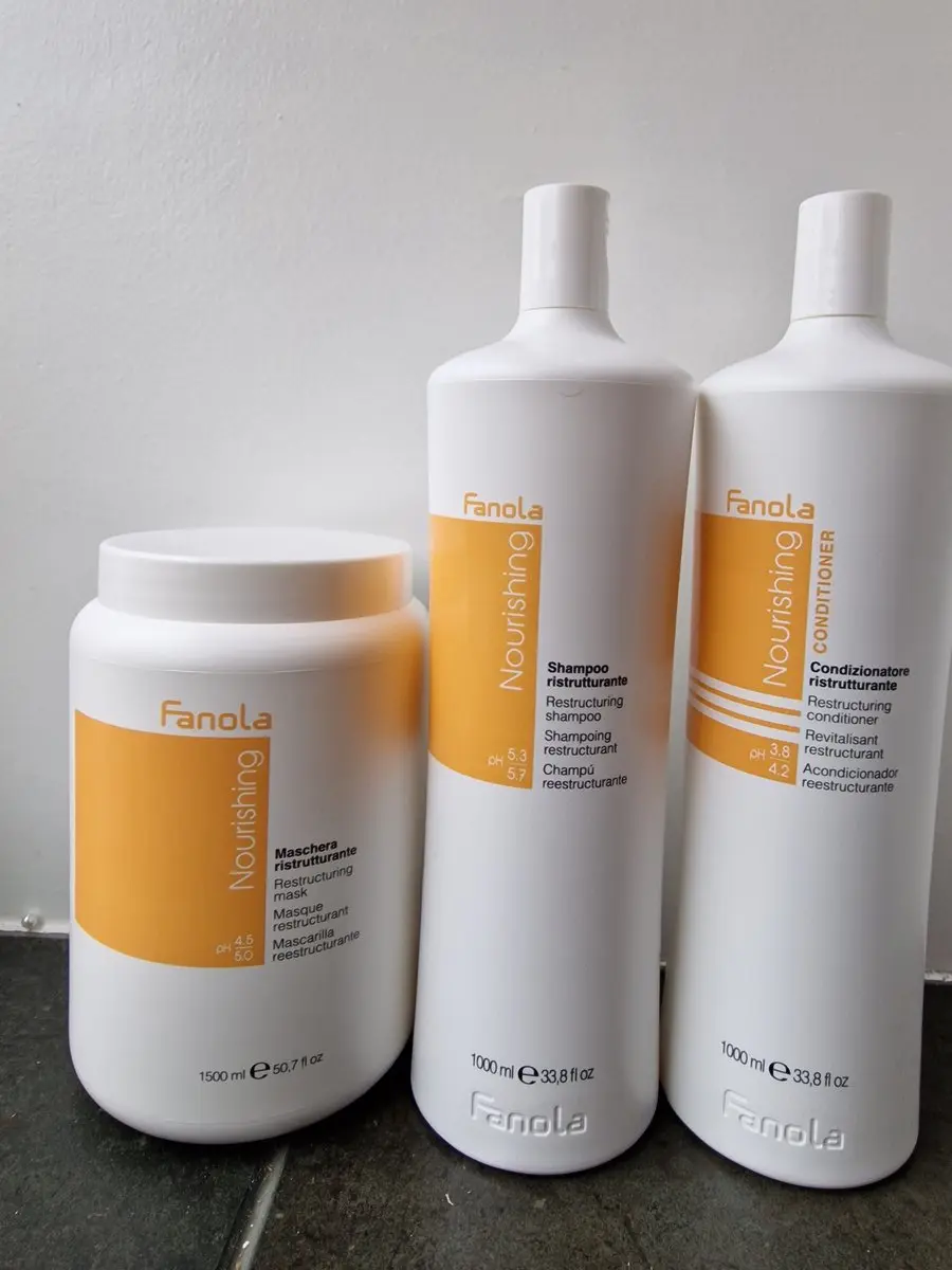 Fanola Nourishing TRIO Haarpakket - 3500ml (3x)