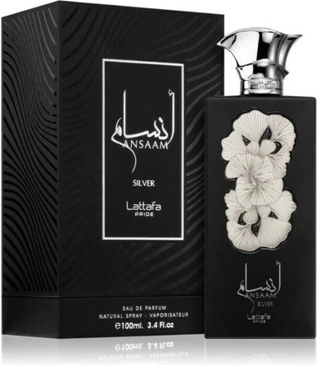 Lattafa Ansaam Silver Eau de Parfum 100ml