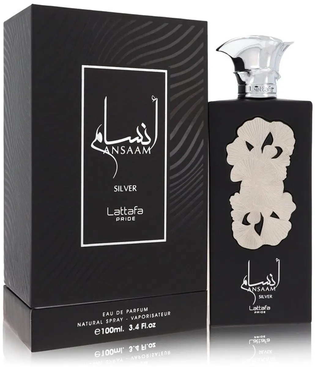 Lattafa Ansaam Silver Eau de Parfum 100ml