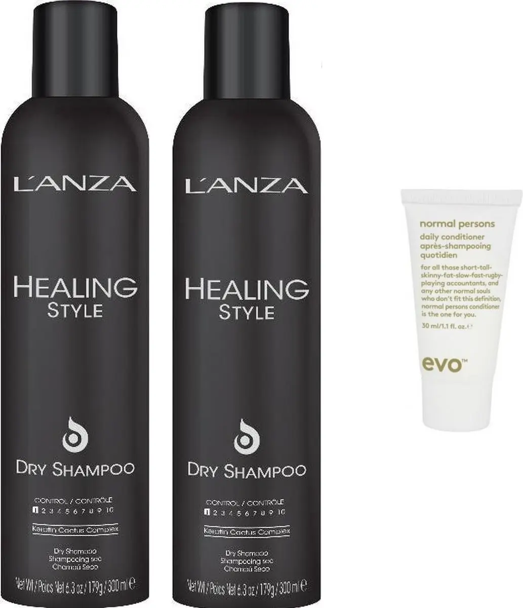 L'Anza Healing Style Dry Shampoo Hold 1.
