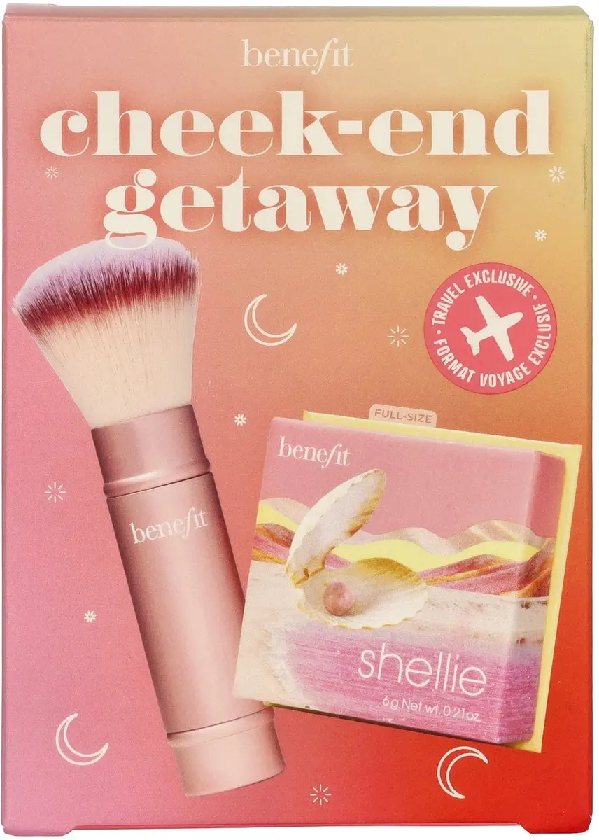 Benefit Shellie Blush Cheek-end Getaway Set - Roze
