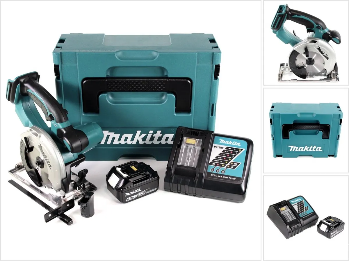 Makita DSS 501 RG1J Handcirkelzaag 18V