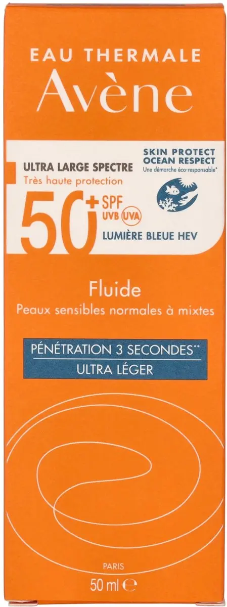 Avène Crème Solaires Fluide 50ml