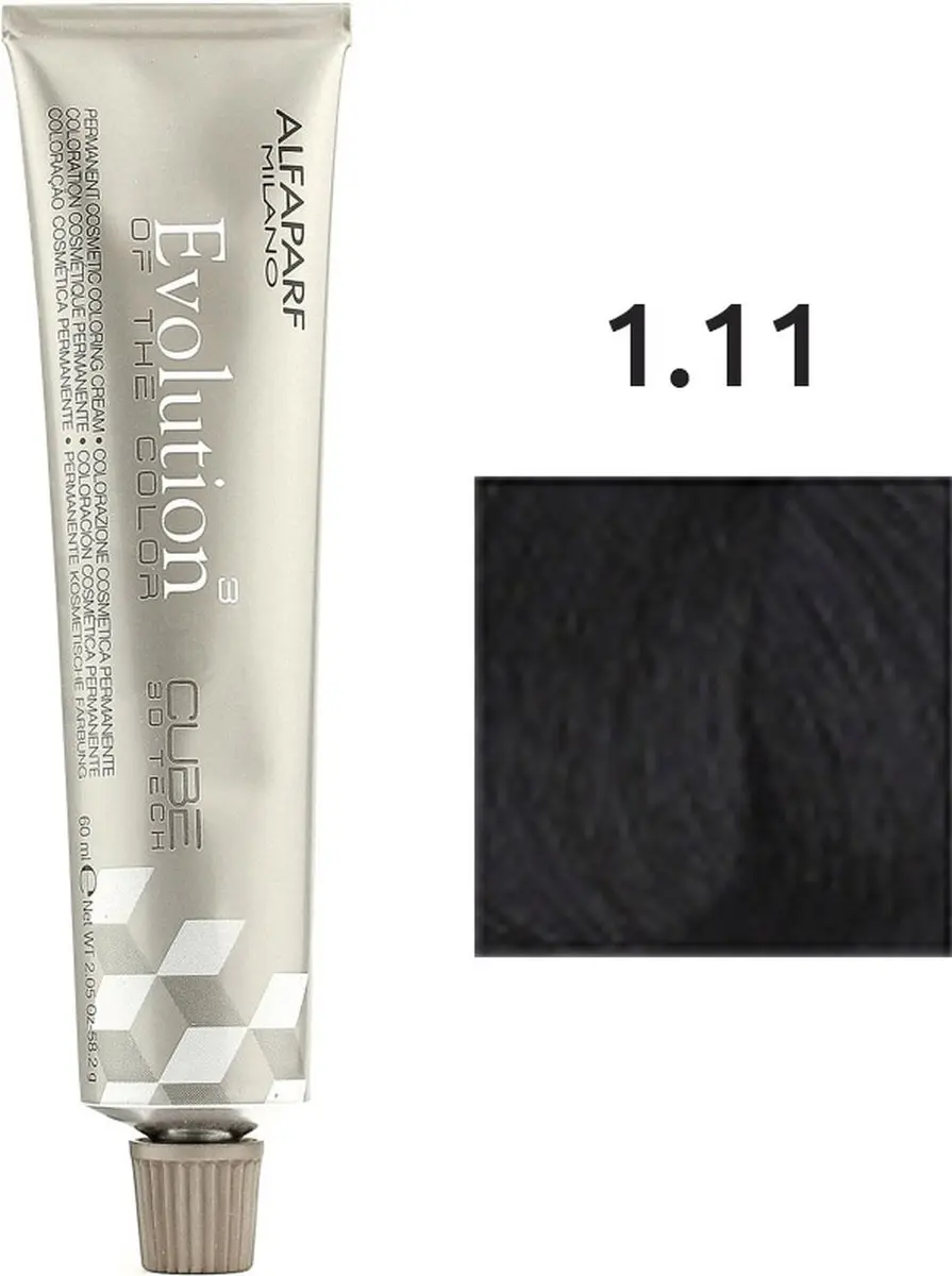 Alfaparf Milano Evolution of the Color 1.11 Permanent Haarkleuring 60ml