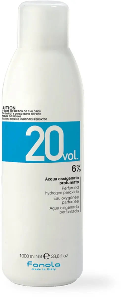 Fanola Oxidatie Professional Perfumed Hydrogen Peroxide 20 Vol. 1000ml - afbeelding 6 van 6