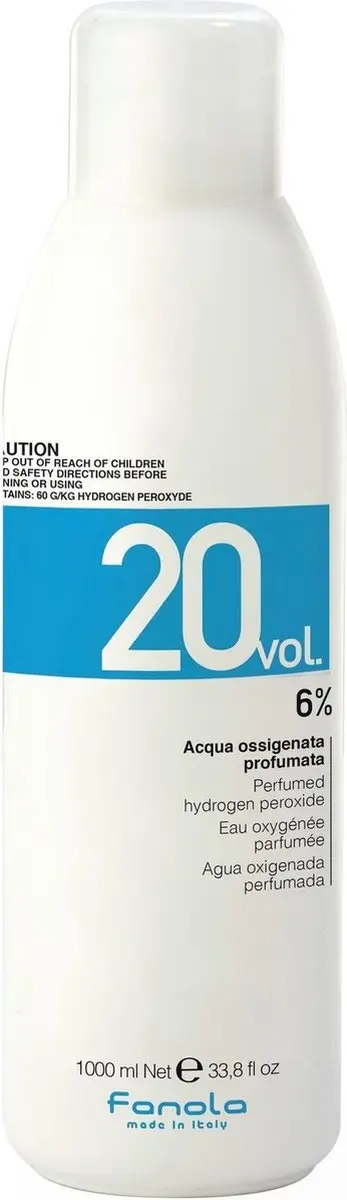 Fanola Oxidatie Professional Perfumed Hydrogen Peroxide 20 Vol. 1000ml