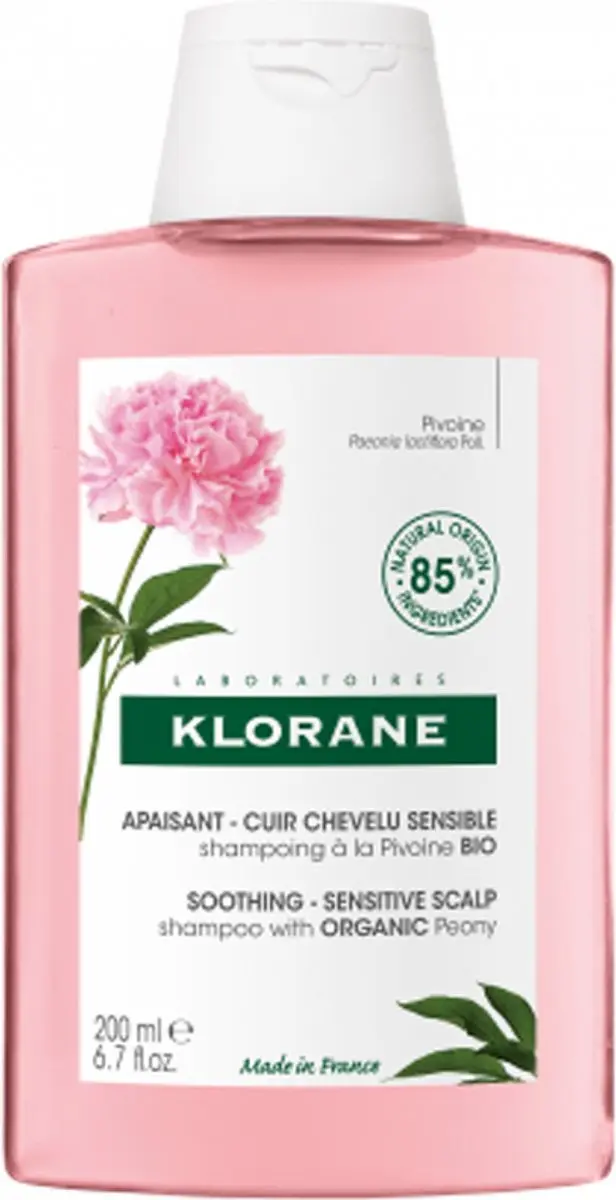 Klorane Peony Verzachtende Shampoo 200ml