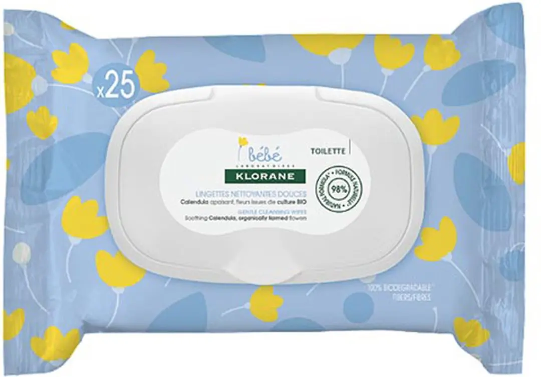 Klorane Fine Cleaning Wipes 70ml