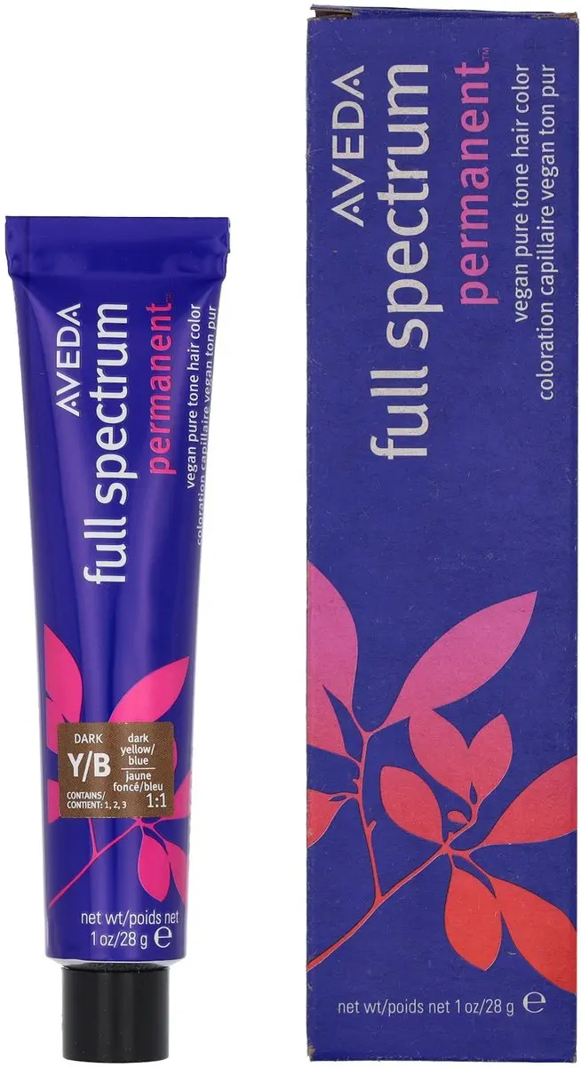 Aveda Full Spectrum Permanent Haarkleur 28g - Yellow Blue