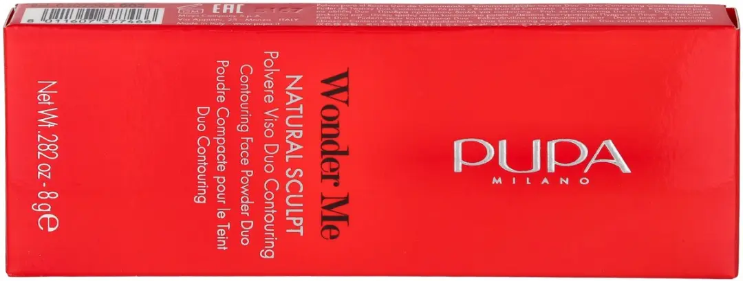 Pupa Milano Wonder Me Natural Sculpt Palette #02 Medium Dark