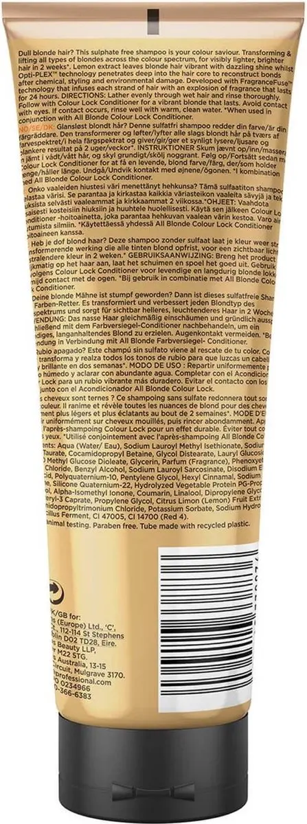 Fudge All Blonde Colour Boost Shampoo 250ml