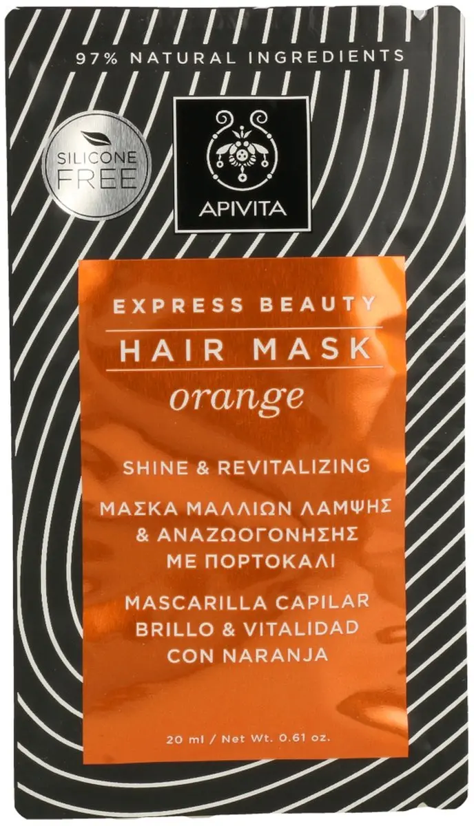 Apivita Moisturizing Hair Mask Orange