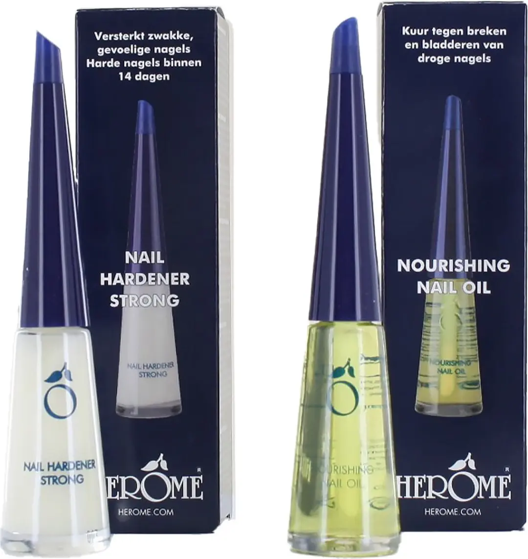 Herome Combi-Pack Nagelverharder & Nagelolie 2x10ml