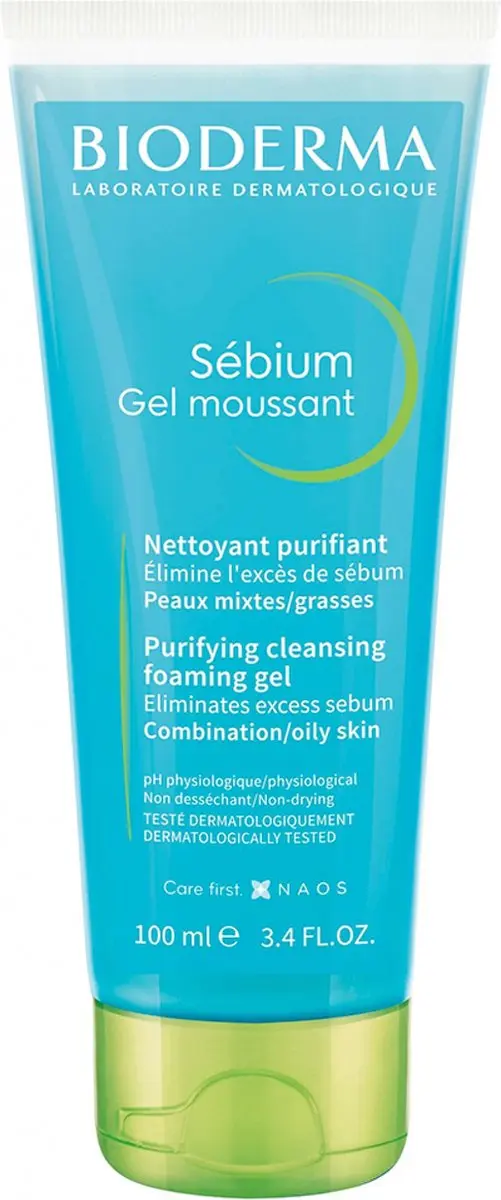 Bioderma Sébium Gel Moussant Reinigingsgel 100ml