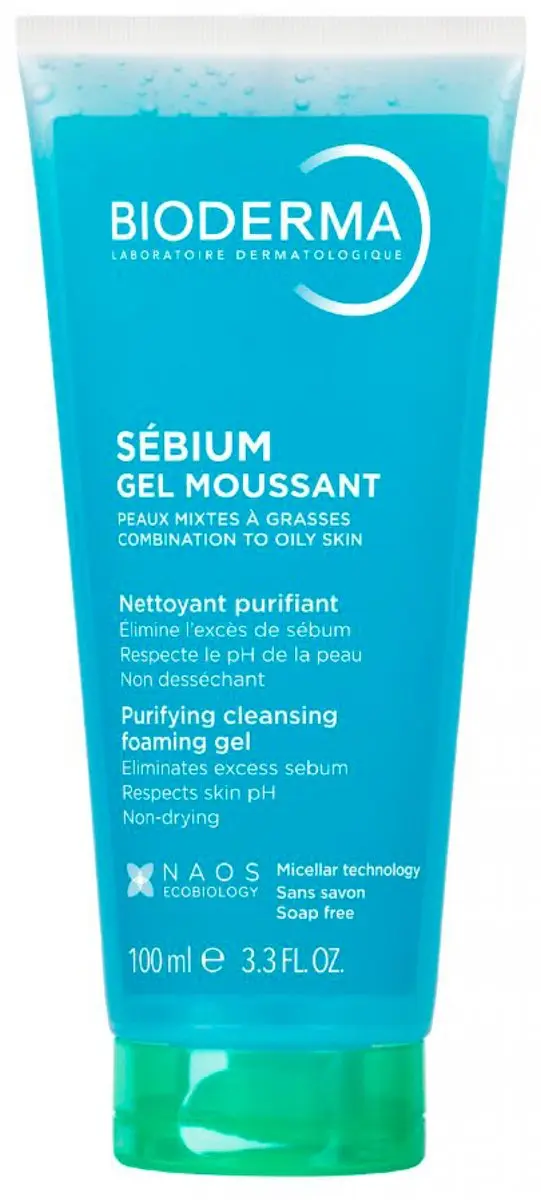 Bioderma Sébium Gel Moussant Reinigingsgel 100ml