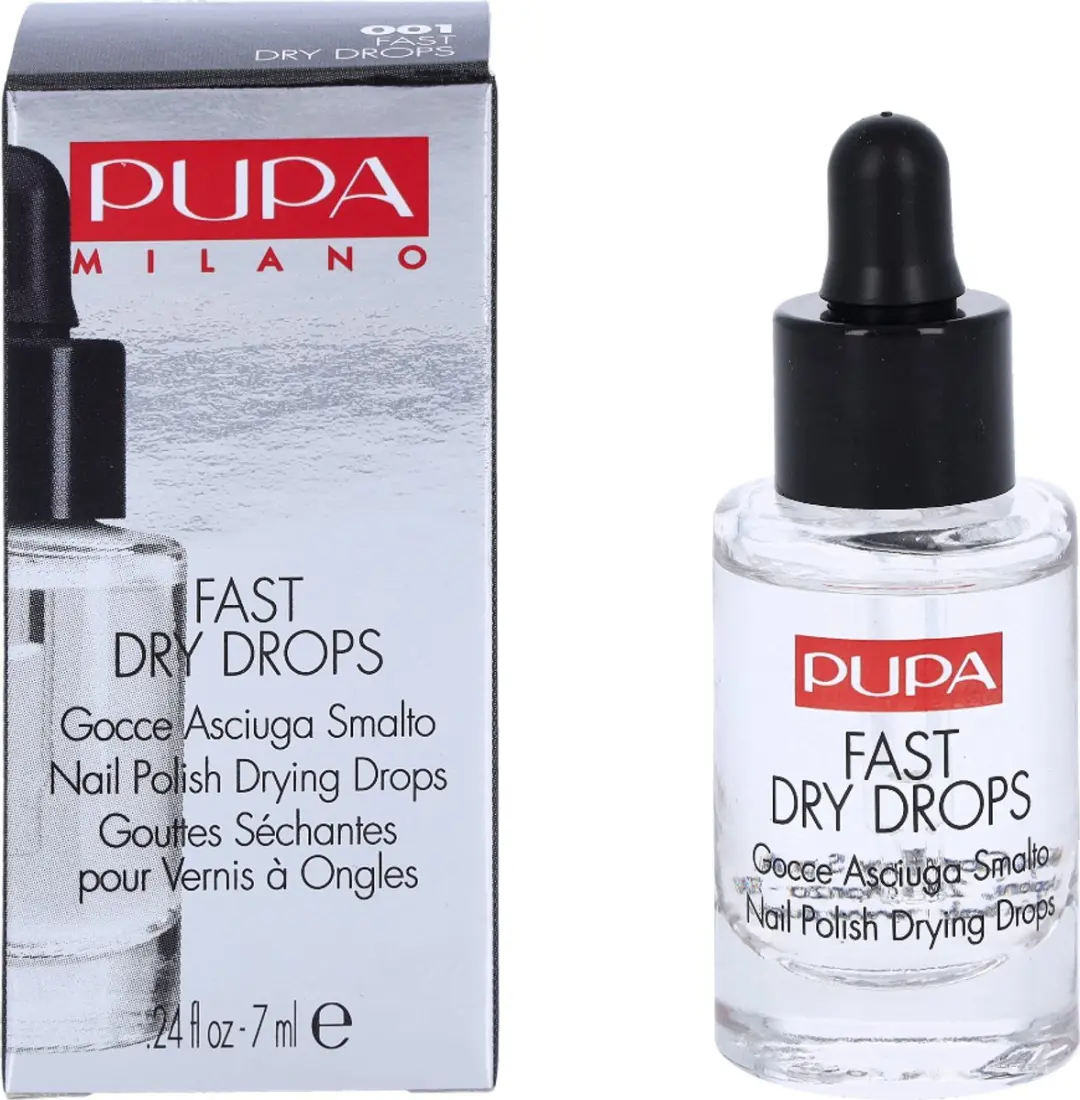 Pupa Milano Fast Dry Drops Nagelbehandeling 7ml - Transparant