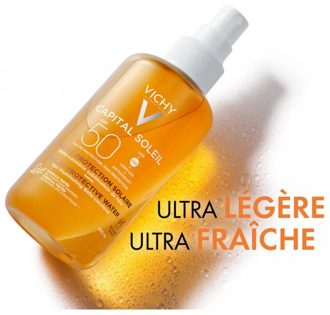 Vichy Capital Soleil SPF50 Zonbeschermend Water 200ml - afbeelding 6 van 6