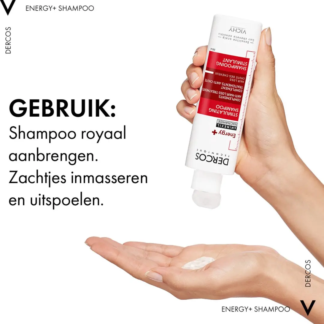 Vichy Dercos Energie Aminexil Shampoo 2x200ml