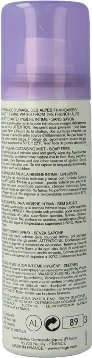 Uriage Gyn-Phy Intime Spray 50ml