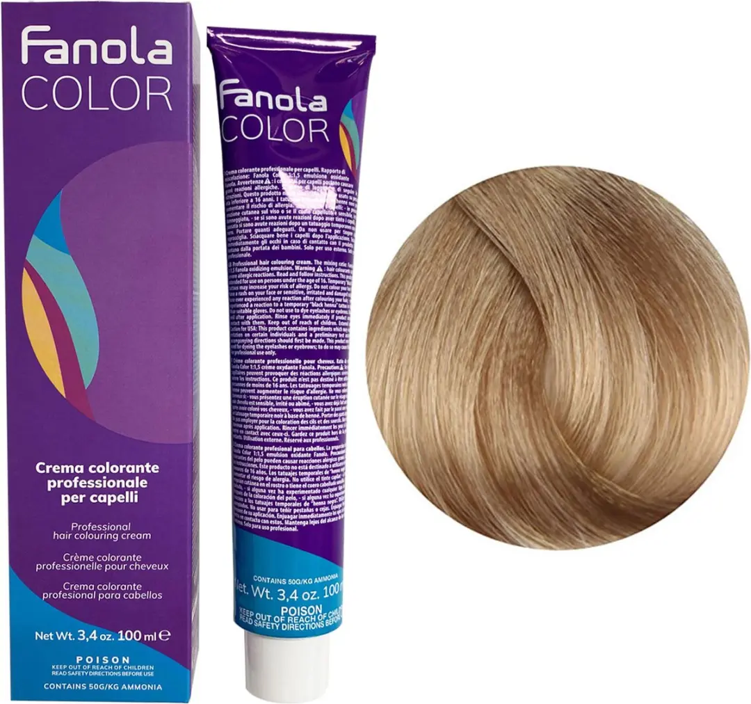 Fanola Professional Haarverf 10.13 Blonde Platinum Beige 150ml