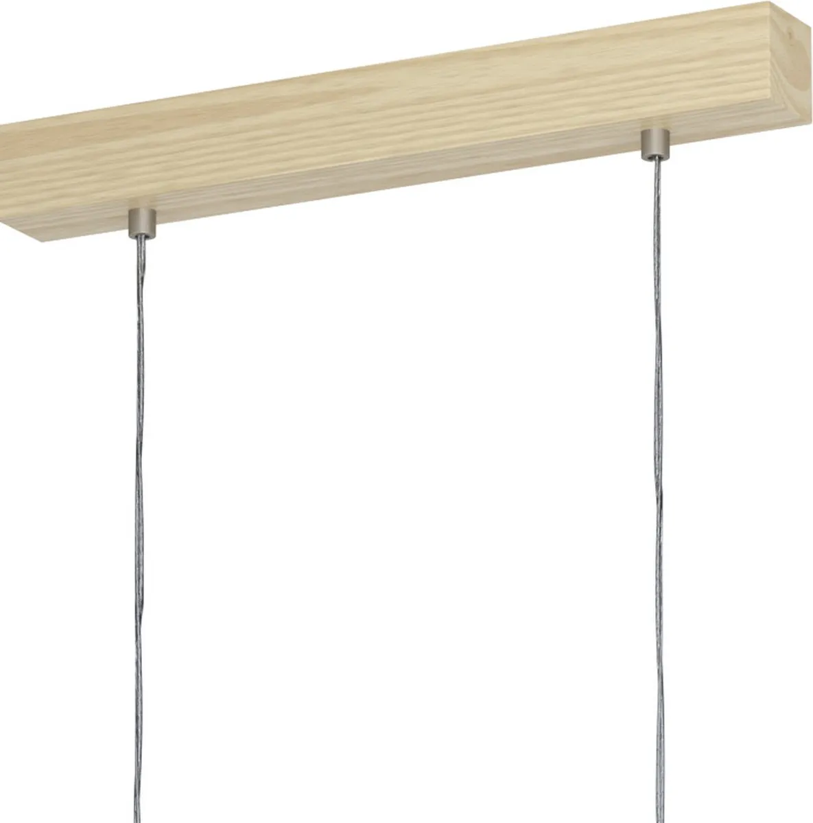 Eglo Castralvo Hanglamp 5x E27 - Nikkel Mat Bruin - afbeelding 6 van 6