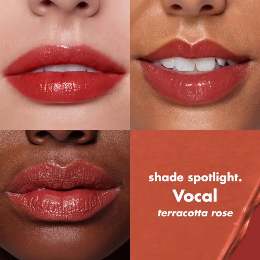 ELF Cosmetics O Face Satin Lipstick Vocal - Terracotta Rose - 3,8 g