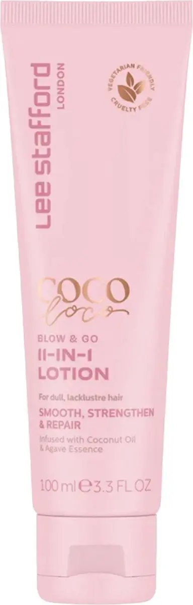 Lee Stafford CoCo LoCo & Agave Blow & Go 11-in-1 Lotion 100ml