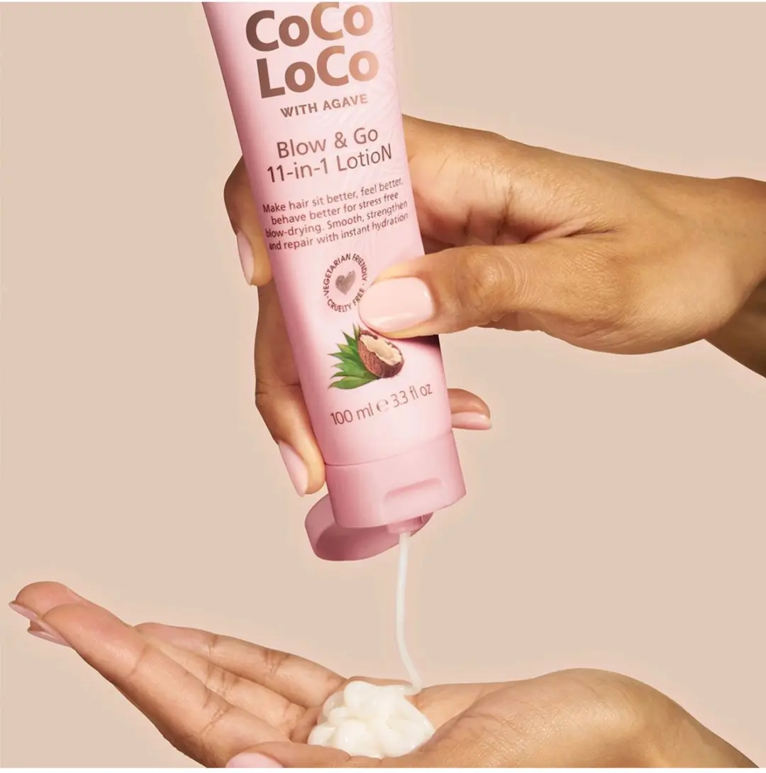 Lee Stafford CoCo LoCo & Agave Blow & Go 11-in-1 Lotion 100ml - afbeelding 6 van 6