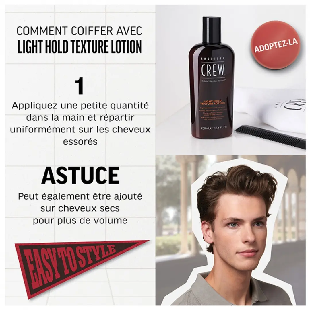 American Crew Light Hold Texture Lotion 250ml