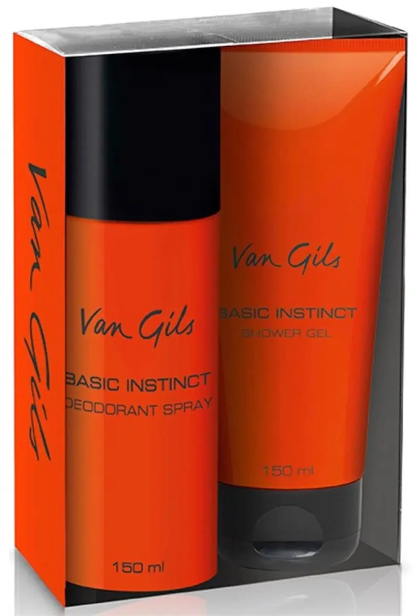 Van Gils Basic Instinct Deo Spray Douchegel - 2x150ml