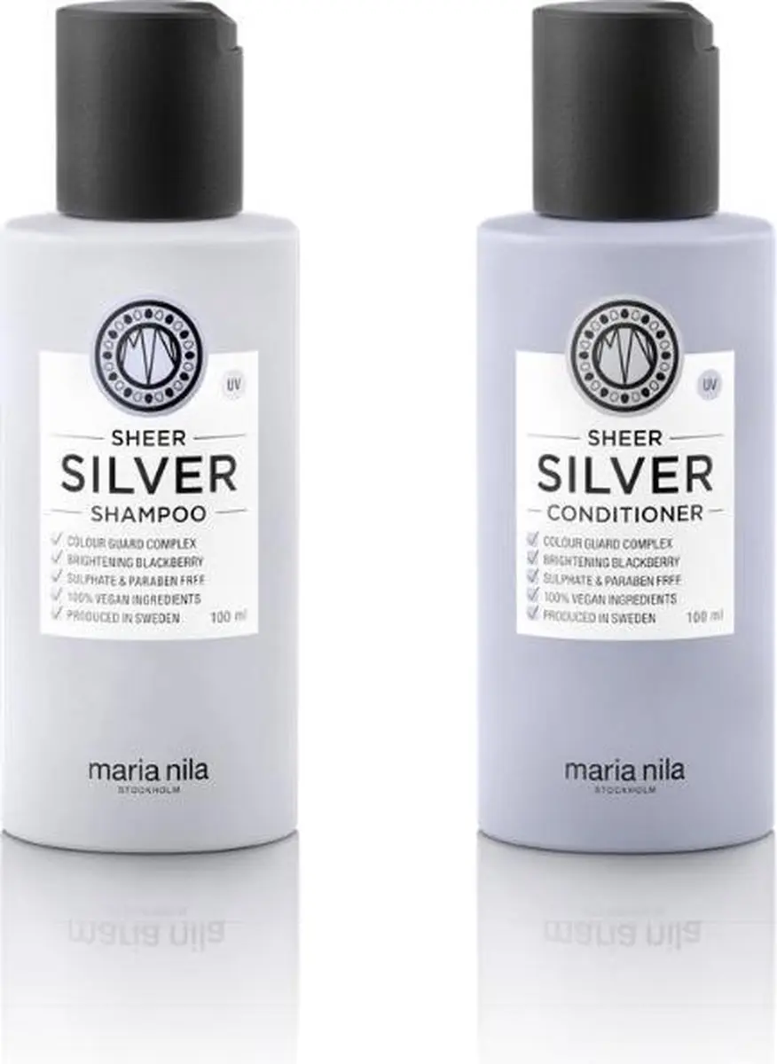 Maria Nila Sheer Silver Travel Set