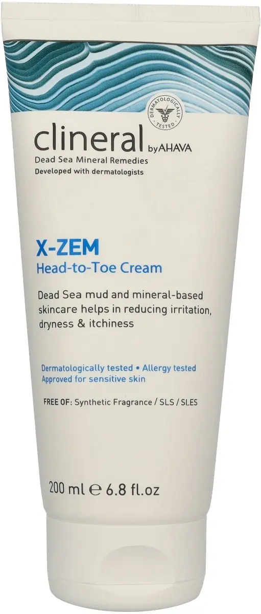 AHAVA Clineral X-ZEM Gevoelige Huidcrème 200ml
