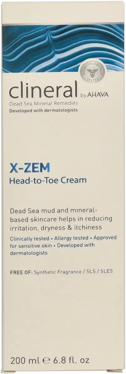 AHAVA Clineral X-ZEM Gevoelige Huidcrème 200ml